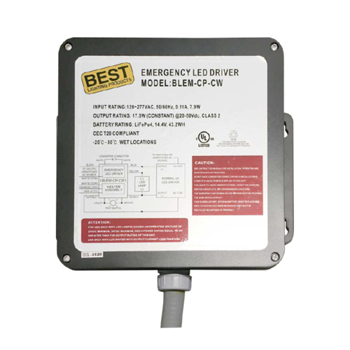 CONSTANT-POWER EMERGENCY LED DRIVER BLEM-CP-CW