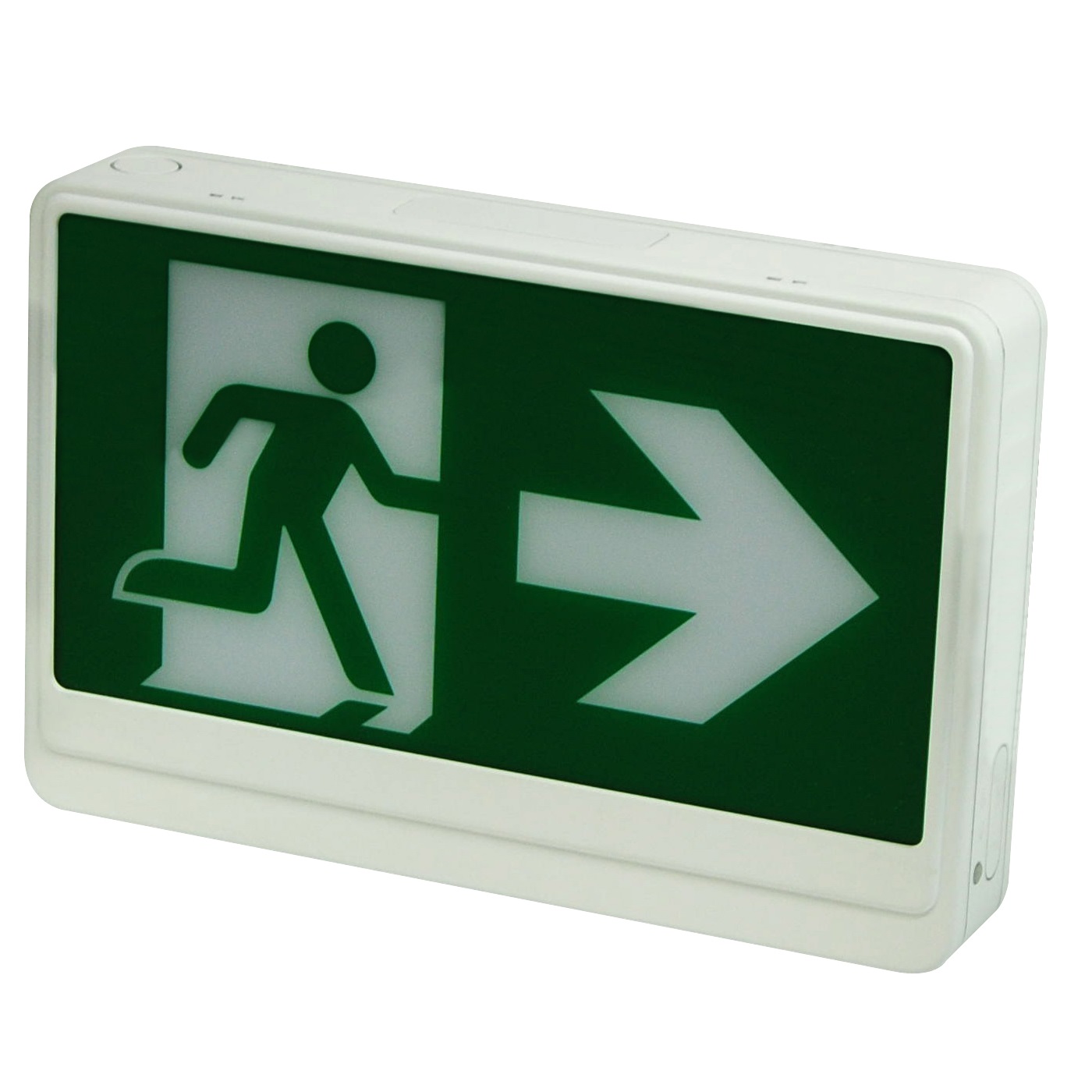 RUNNING MAN THERMOPLASTIC EXIT SIGN RMEZXTEU