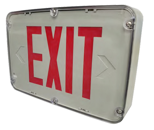 HAZARDOUS LOCATION EXIT SIGN HLWLEZU