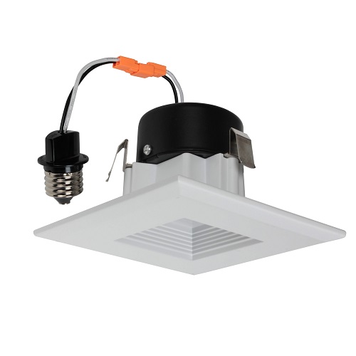 3" LED RETROFIT TRIM - SQUARE BAFFLE - 3000K