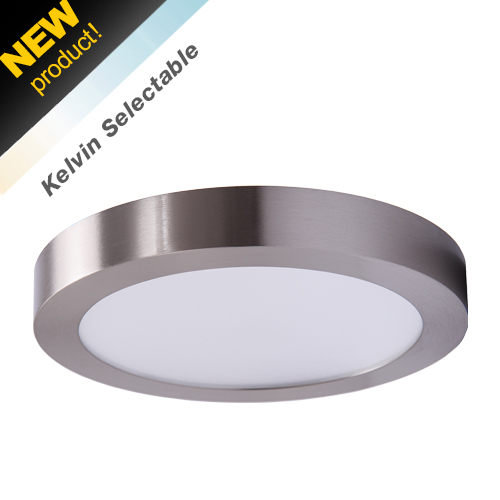 9" KELVIN FIELD SELECTABLE DISC LIGHT - SELECTABLE 5CCT (2700K-5000K)