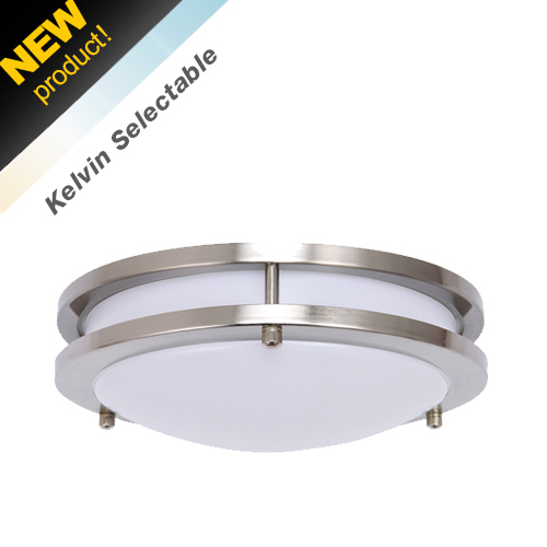 10", 14" & 18" KELVIN FIELD SELECTABLE DOUBLE RING LMINAIRE - SELECTABLE 27K-5K