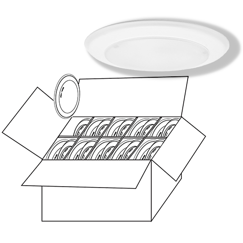 20-pack 6" Disk Light- CCT Selectable
