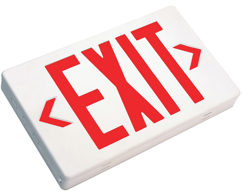 Remote Capable Thermoplastic Exit Sign CEMXTE