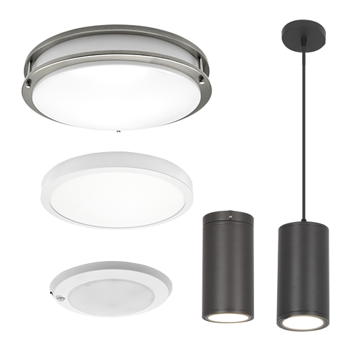LED CEILING FLUSH & PENDANT MOUNT