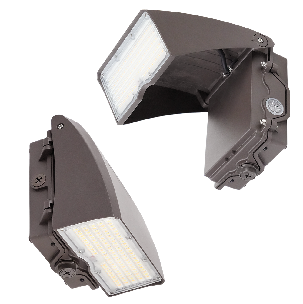 Adjustable Wall Pack- Sensor-Ready-Selectable CCT & Lumen
