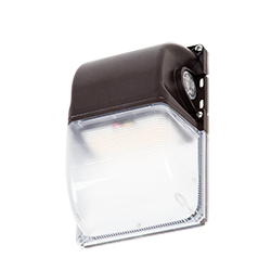 Economy Wall Pack- CCT and Output Selectable-Integrated Photocell