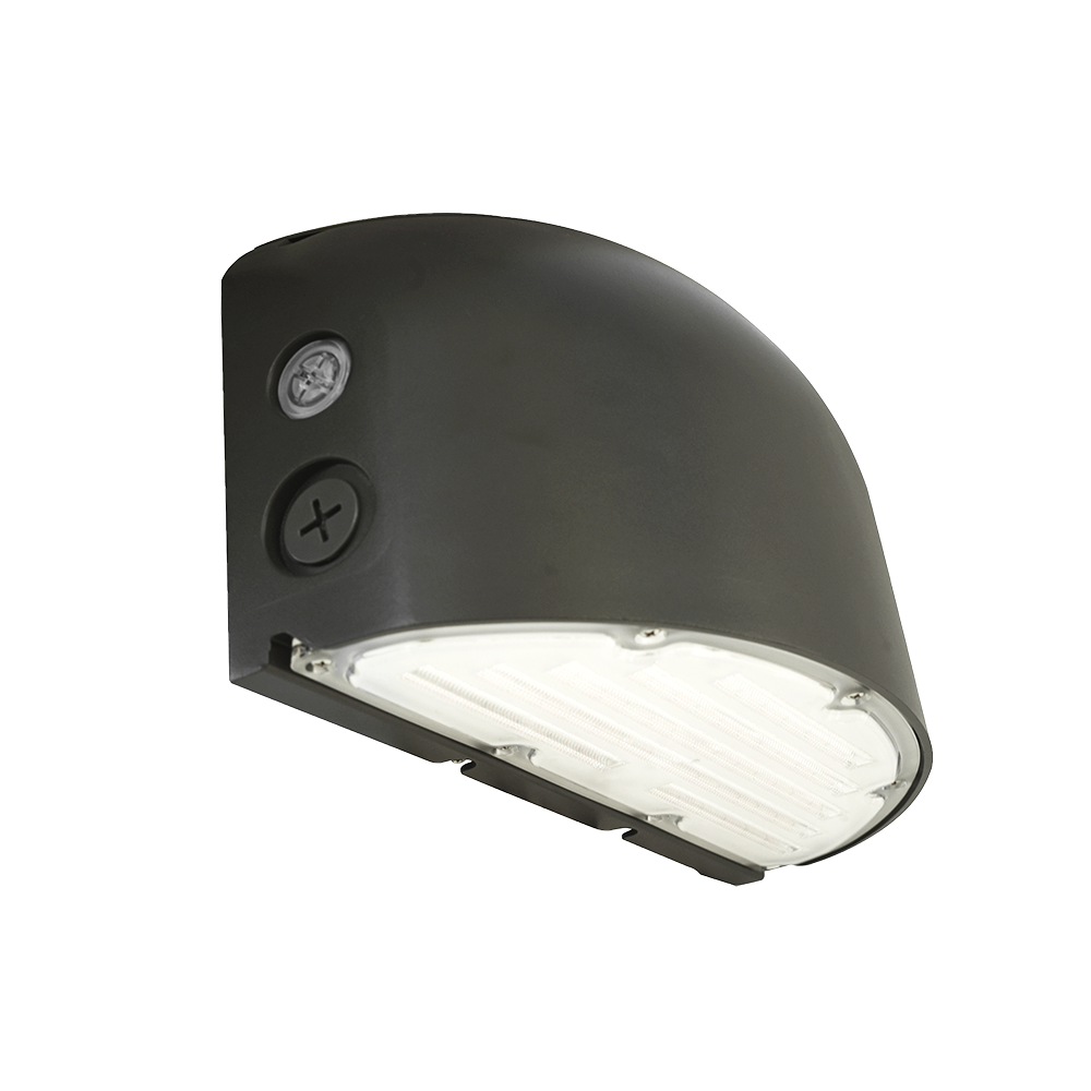 Half-Moon Wall Pack-8,000/7,000/5,000 Lumen and CCT Selectable