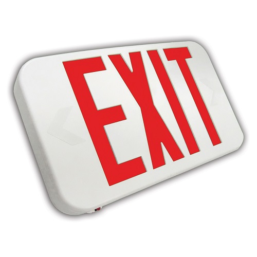 Compact Thermoplastic Exit Sign Ezrxteu - Ezrxteu - Thermoplastic